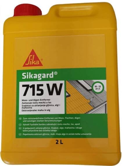 Sikagard 715W odstraňovač mech lišejníků a řas 2 l