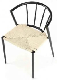 Jídelní židle K515 přírodní + černá