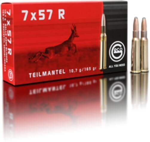 Náboje GECO 7x57R, TM, 10,7g/165gr