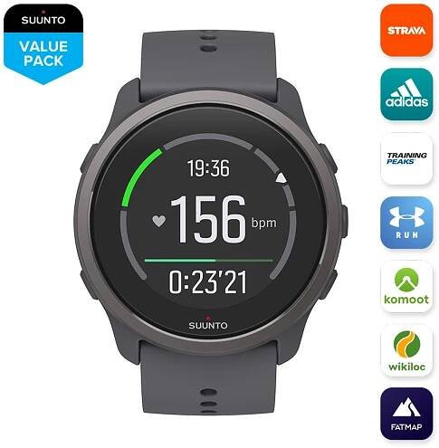 2. JAKOST - Suunto 5 Peak Dark Heather SS050729000