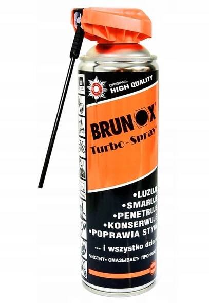 EPOXY BRUNOX Turbo-Spray přípravek na čištění a údržbu oleje 500 ml
