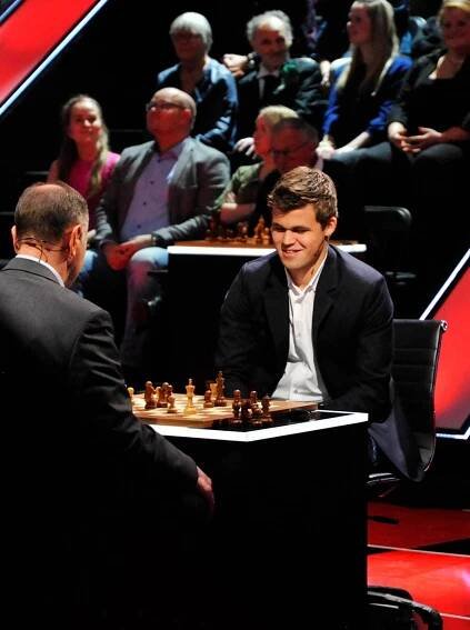 Magnus Carlsen vant mot Norge