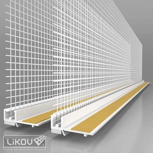 LS-VHL lišta okenní začišťovací s lamelou