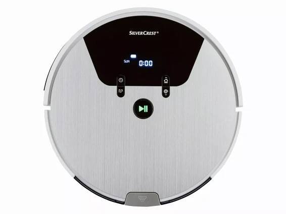 lidl roboticky vysavac silvercrest ssra1 sleva akce tlacitka