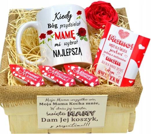 DÁREK PRO MATKU DÁRKOVÁ SADA K NAROZENINÁM MAMINKA Čokoládový DÁREK za 229.00CZK - Allegro