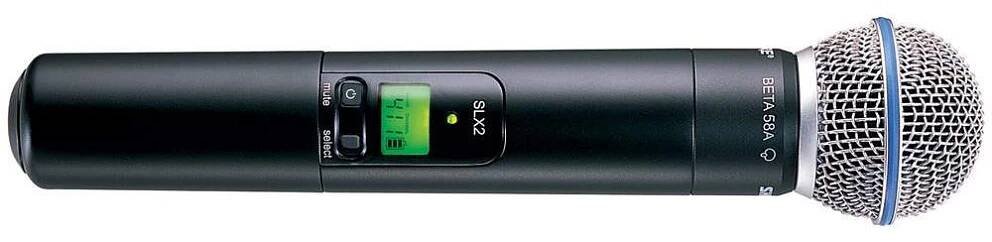 Shure SLX2/Beta 58