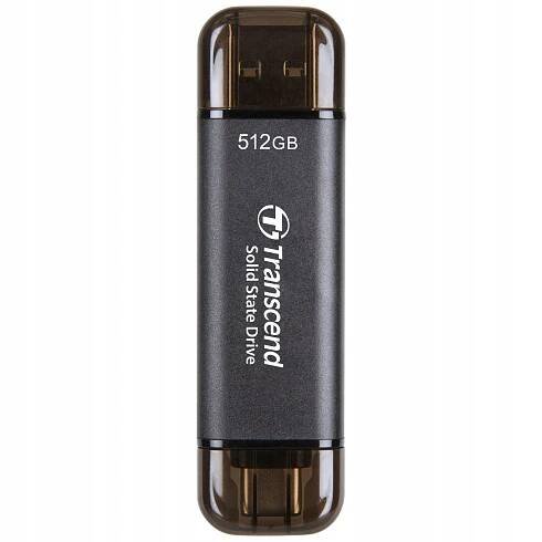 SSD disk Transcend ESD310C 512GB USB-C USB 3.2 Gen 2x1