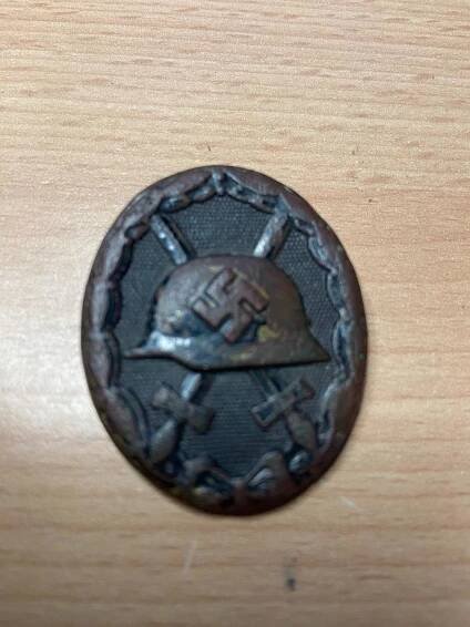 Wehrmacht Luftwaffe Waffen SS odznak za zranení