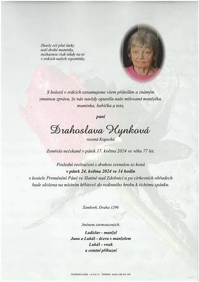 Drahoslava Hynková
