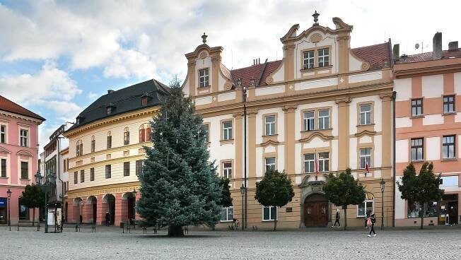 Mirek. Tak se jmenuje vánoční strom na Seči. Svůj už má i Chrudim. Podívejte se
