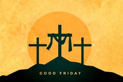 Good Friday Cross On Mountain Wallpaper