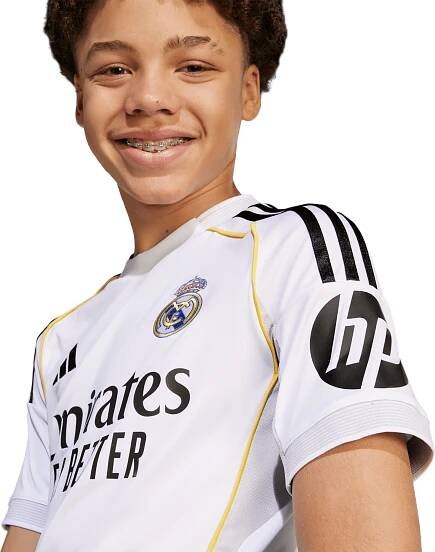 Dětský domácí dres s krátkým rukávem adidas Real Madrid 2025/26