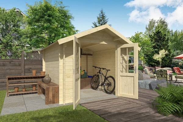 Domek na nářadí IDDEAL 2,5x2,5m/28 mm -poslední kus :: Ceha-domky