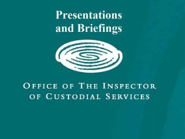 Presentation and Briefings and OICS emblem on a green background