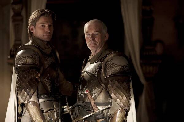 Hra o trůny - Vlk a lev - Z filmu - Nikolaj Coster-Waldau, Ian McElhinney