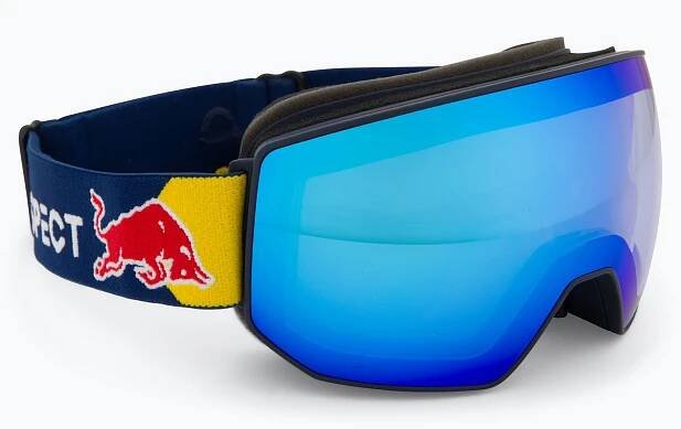 Lyžařské brýle Red Bull SPECT Fink Photo blue/light blue with blue chrome x