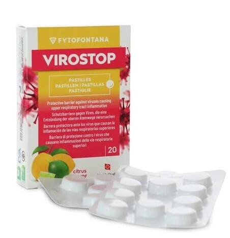 Pastilky VIROSTOP citrus, 20 ks