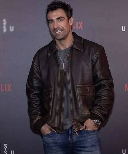 Ibrahim Celikkol Leather Jacket