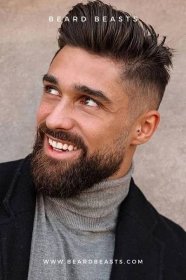 Looking for some awesome beard styles for men for inspiration? Medium Beard Styles, Faded Beard Styles, Beard And Mustache Styles, Beard Styles Short, Men Haircut Styles, Beard Styles For Men, Hair And Beard Styles, Thick Hair Styles, Fade Haircut With Beard
