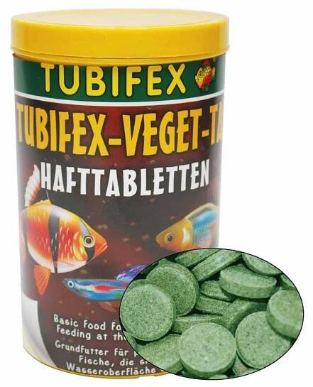 Tubifex Veget Tab 125 ml