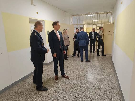 Návštěva z Ministerstva spravedlnosti ve Vazební věznice Ostrava | Vězeňská služba České republiky