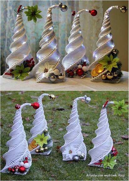 Basteln weihnachten, Bastelprojekte weihnachtsdekoration, Weihnachtszeit basteln