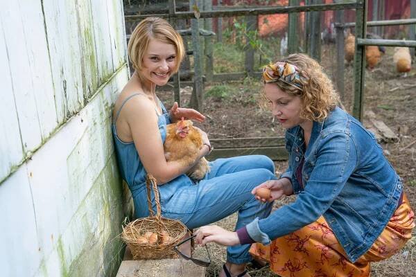 Nadja Bobyleva, Victoria Fleer - Katie Fforde - Probuzení polibkem - Z natáčení