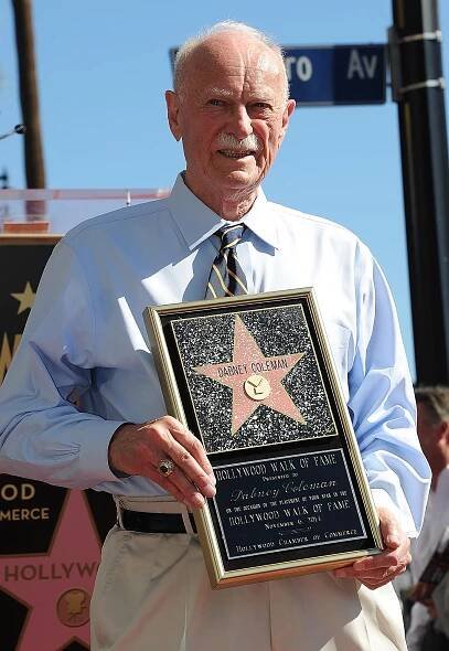 ctor Dabney Coleman is honored with a Star on The Hollywood Walk of Fame on November 6, 2014 in Hollywood, California. 