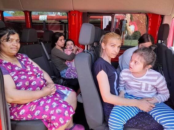 Romští uprchlíci se vrátili na Ukrajinu. Je to sociální turismus, míní Netolický