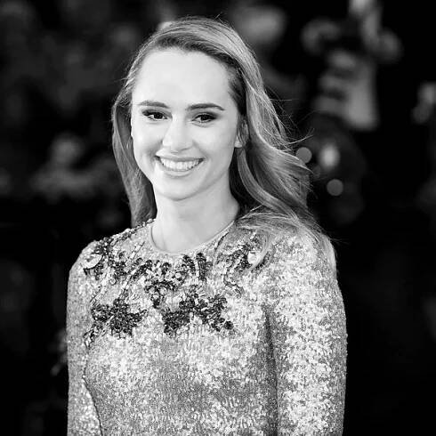 Actress Suki Waterhouse — Stock obrázek