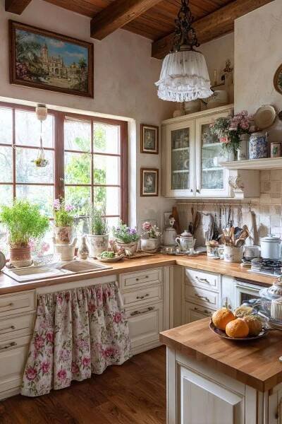 a french style kitchen