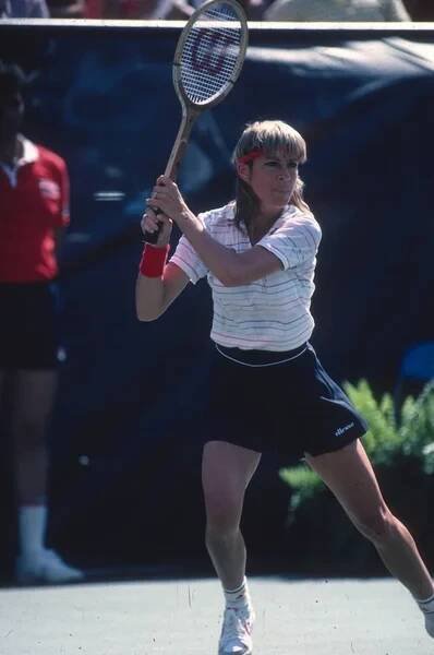 Chris Evertová profesionální tenista. — Stock obrázek