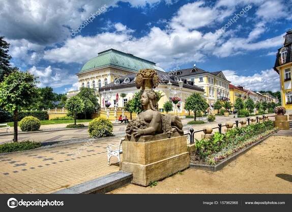 Centrum města - Františkovy Lázně