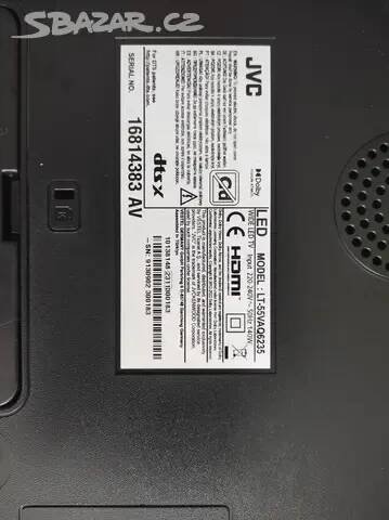 Prodám televizi JVC LT-55VAQ6235 55"  4K UHD