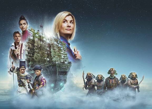 John Bishop, Mandip Gill, Crystal Yu, Jodie Whittaker - Pán času - Legend of the Sea Devils - Promo