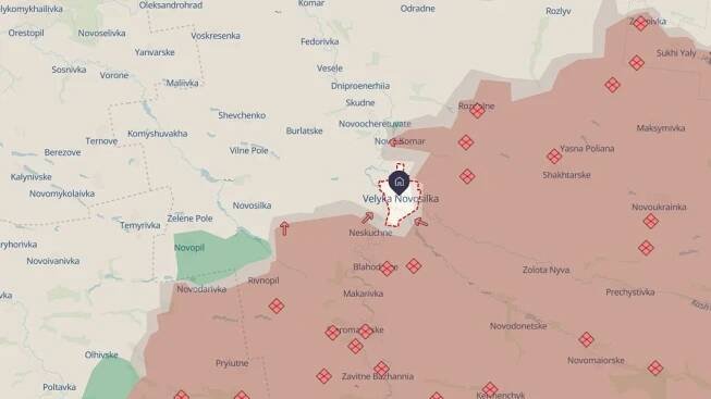 Vážný problém pro Ukrajinu. Rusové utahují smyčku kolem Velyké Novosilky - Novinky