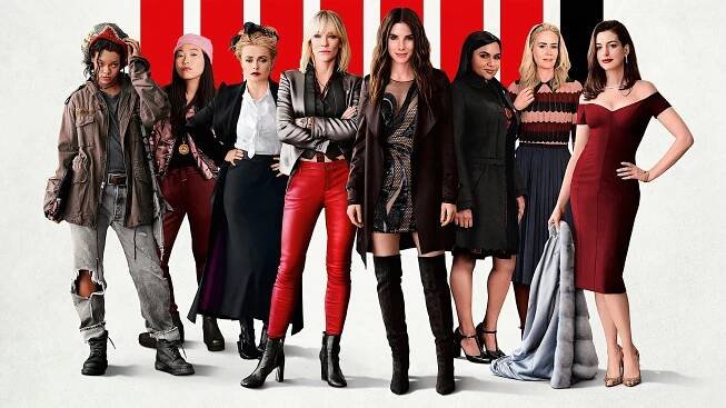 Tapeta filmu Debbie a její parťačky / Ocean's Eight (2018)