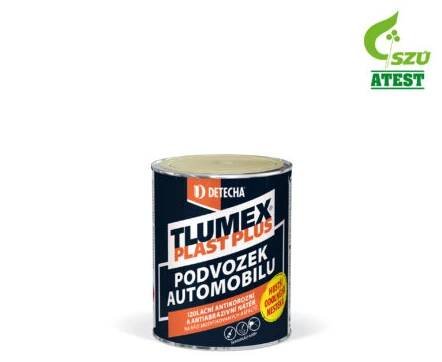 Detecha Tlumex plast PLUS černý 0,9 kg