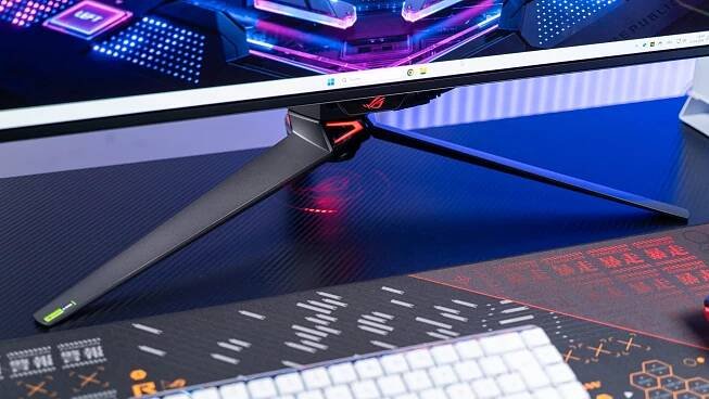 Asus ROG Swift OLED PG32UCDM Gaming-Monitor Standfuß
