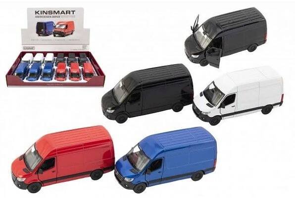 Kinsmart Mercedes Benz Sprinter dodávka 1:48 mix barev od 105 Kč