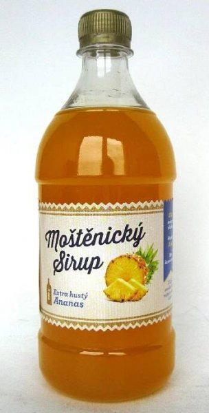 Moštěnický sirup ananas 700 ml