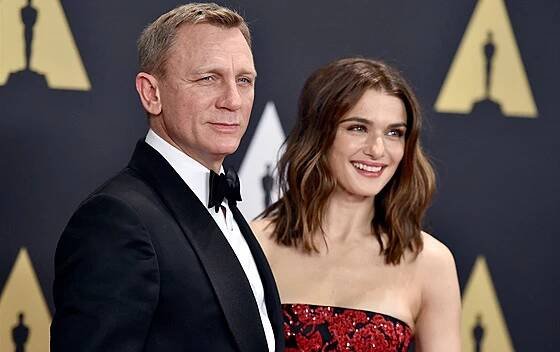 Manželé Daniel Craig a Rachel Weiszová