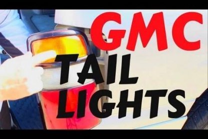 HOW TO CHANGE REPLACE TAIL LIGHTS LIGHTBULB GMC GM VEHICLES - Video