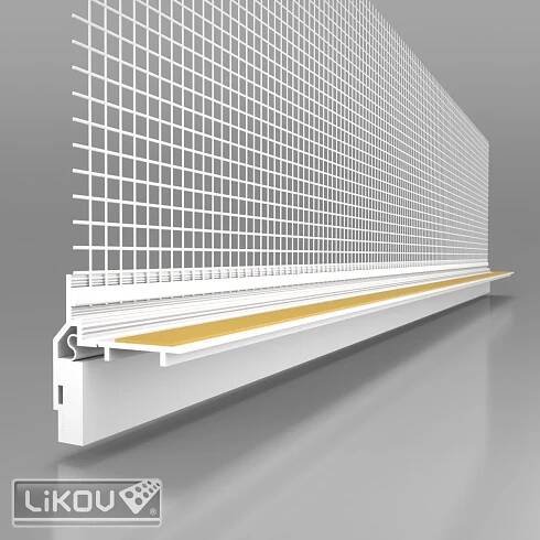 LS3-250 lišta okenní roletová začišťovací 3D