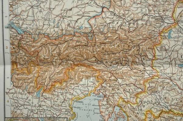 RAKOUSKO-UHERSKO - MAPA - 1890 | Aukro