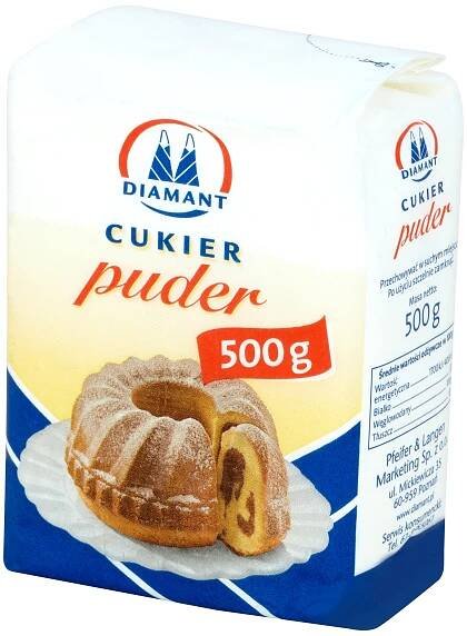 CUKR PUDR DIAMANT 0,5 KG