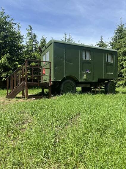 pohled na maringotku