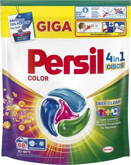 Persil Discs Color 4v1 68 ks od 399 Kč