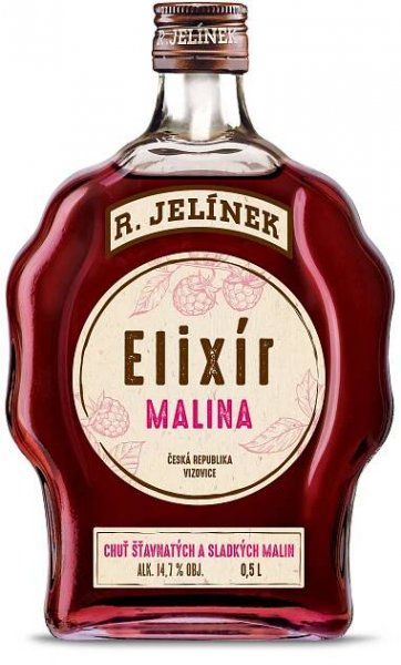 Rudolf Jelínek Elixír Malina 14,7 % 0,7 l od 227 Kč