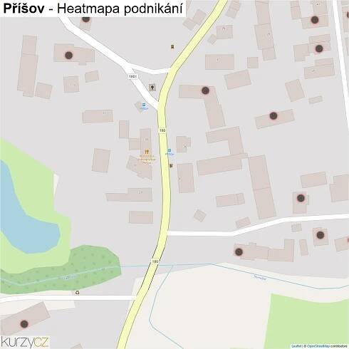 Příšov - mapy | Kurzy.cz